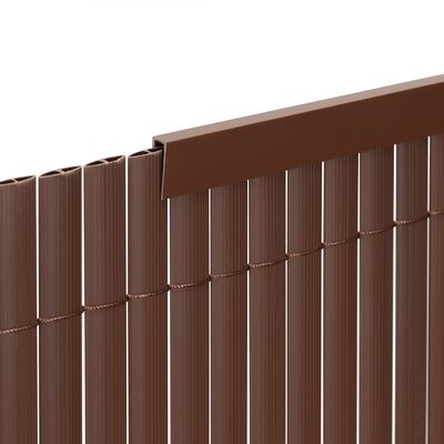 Ukončovací profil pre PVC zásteny 1m SPRINGOS GA0251 hnedý