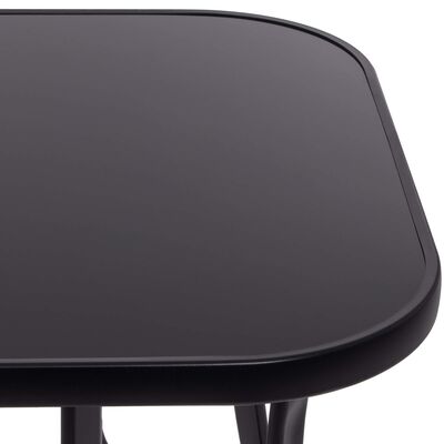 Záhradný stôl 120x70 SPRINGOS TOSCANA GF0077 čierny