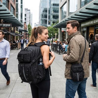 Športový batoh 20l ACTIGET GYMBAG čierno-zelený