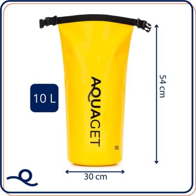 Nepremokavý vak 10l SPRINGOS AQ0022 žltý