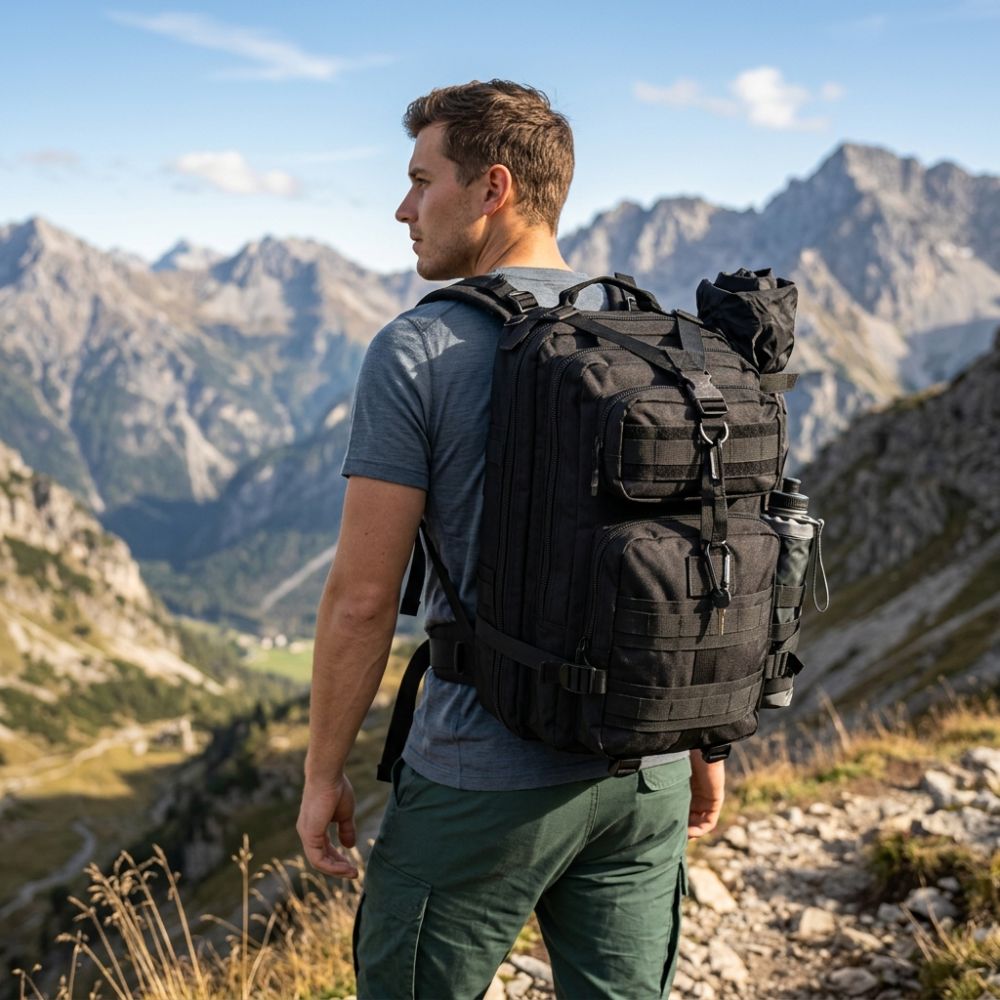 Športový batoh 20l ACTIGET GYMBAG čierno-zelený