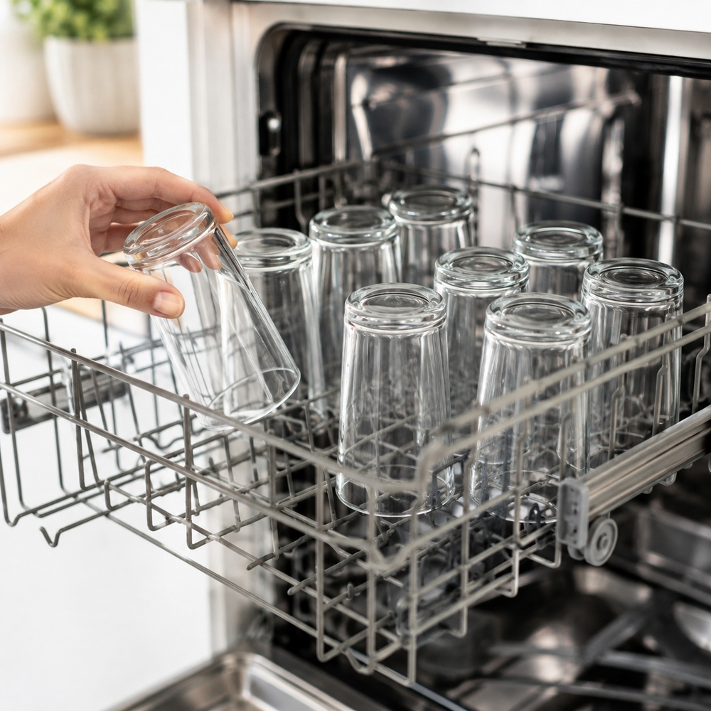 Pohár na vodu 200 ml 12ks SPRINGOS KI0184 číra