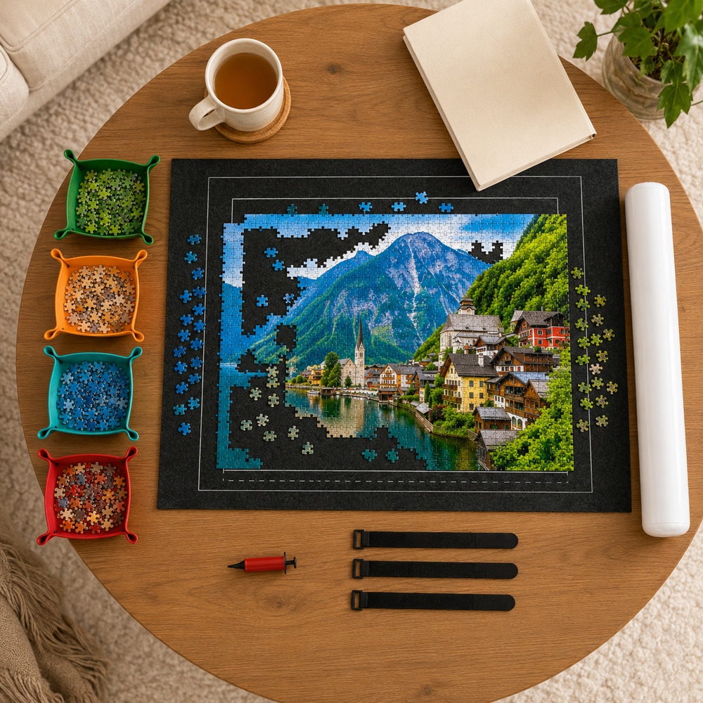 Podložka na puzzle 1500 dielikov SPRINGOS KG0067 čierna