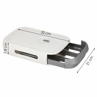 Box na vajcia 21ks SPRINGOS KI0083 biely