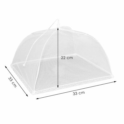 Kryt na potraviny 33x33x22 cm SPRINGOS GA0020 biely