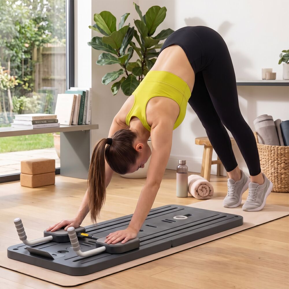 Pilates reformer skladací ACTIGET ACT0202 fialový