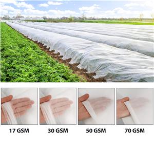 Netkaná textília 1,6x25 m 50 g/m² SPRINGOS AG0048 biela