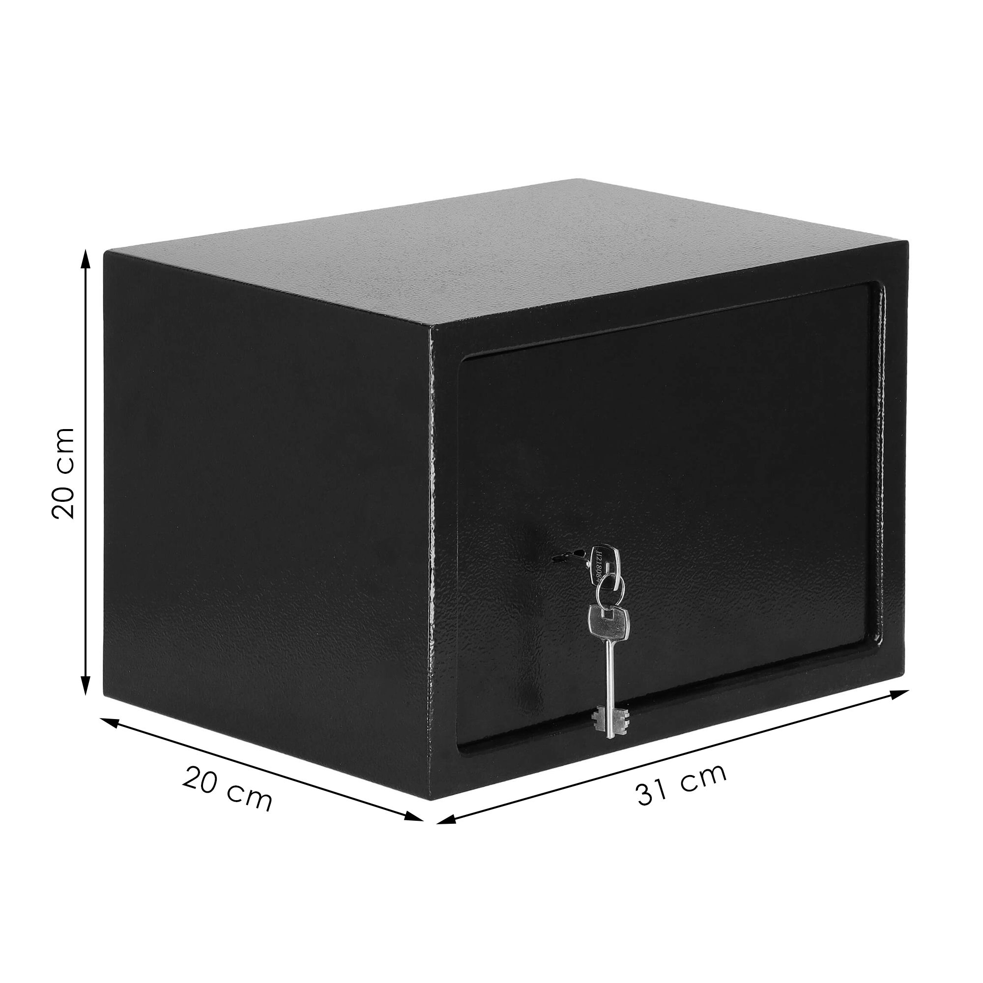 Trezor na peniaze na kľúč 31x20x20 cm SPRINGOS HA5056 béžový