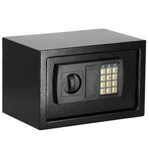 Trezor na peniaze 23x17x17 cm SPRINGOS HA5059 čierny