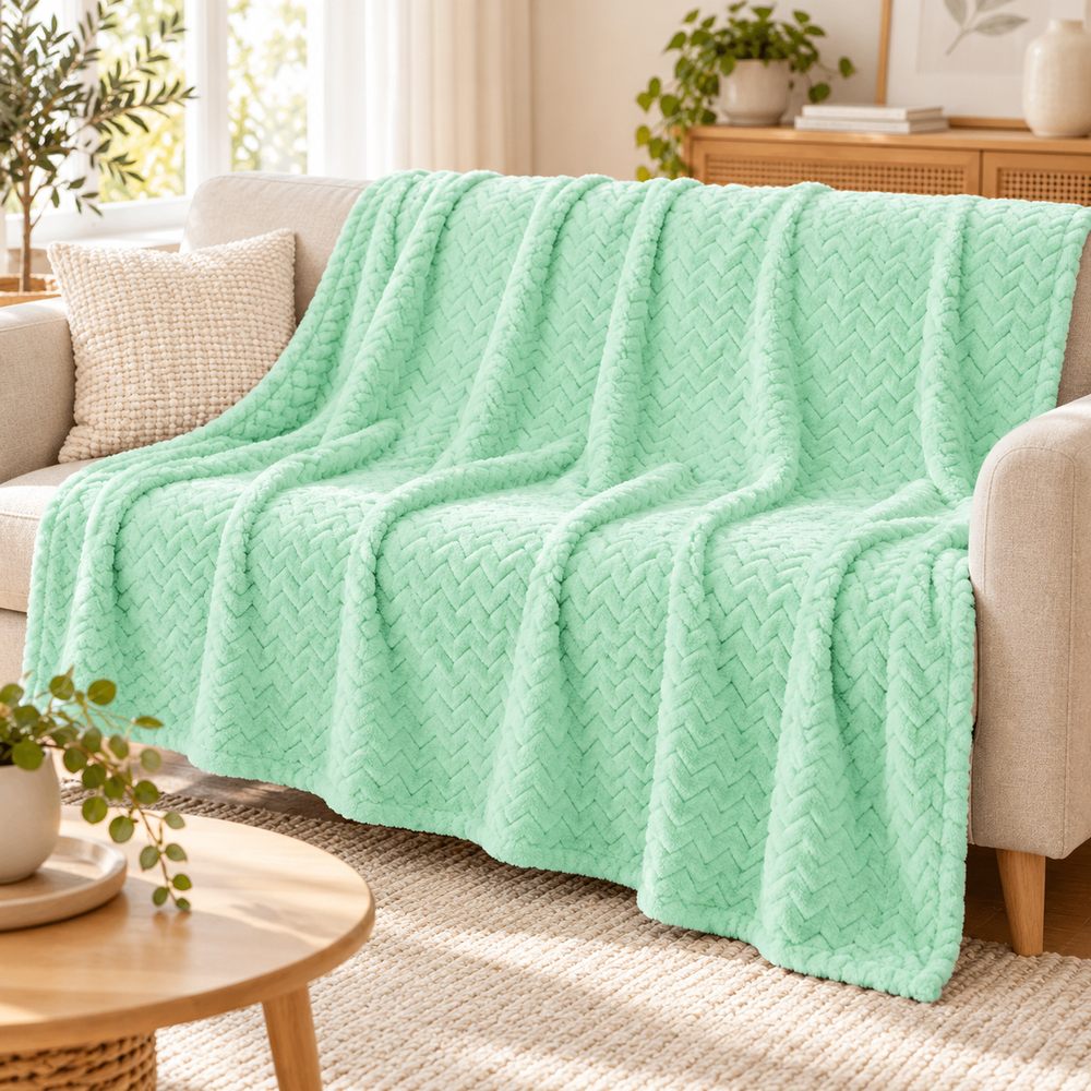 Deka 130x180 cm SPRINGOS Splendit HA7133 zelená