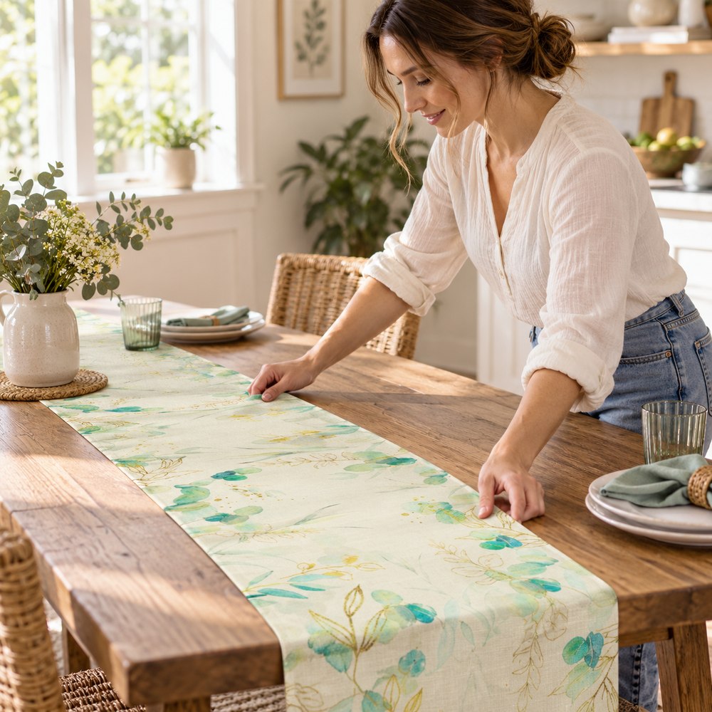 Behúň na stôl 180x32 cm SPRINGOS HA7277 viacfarebný