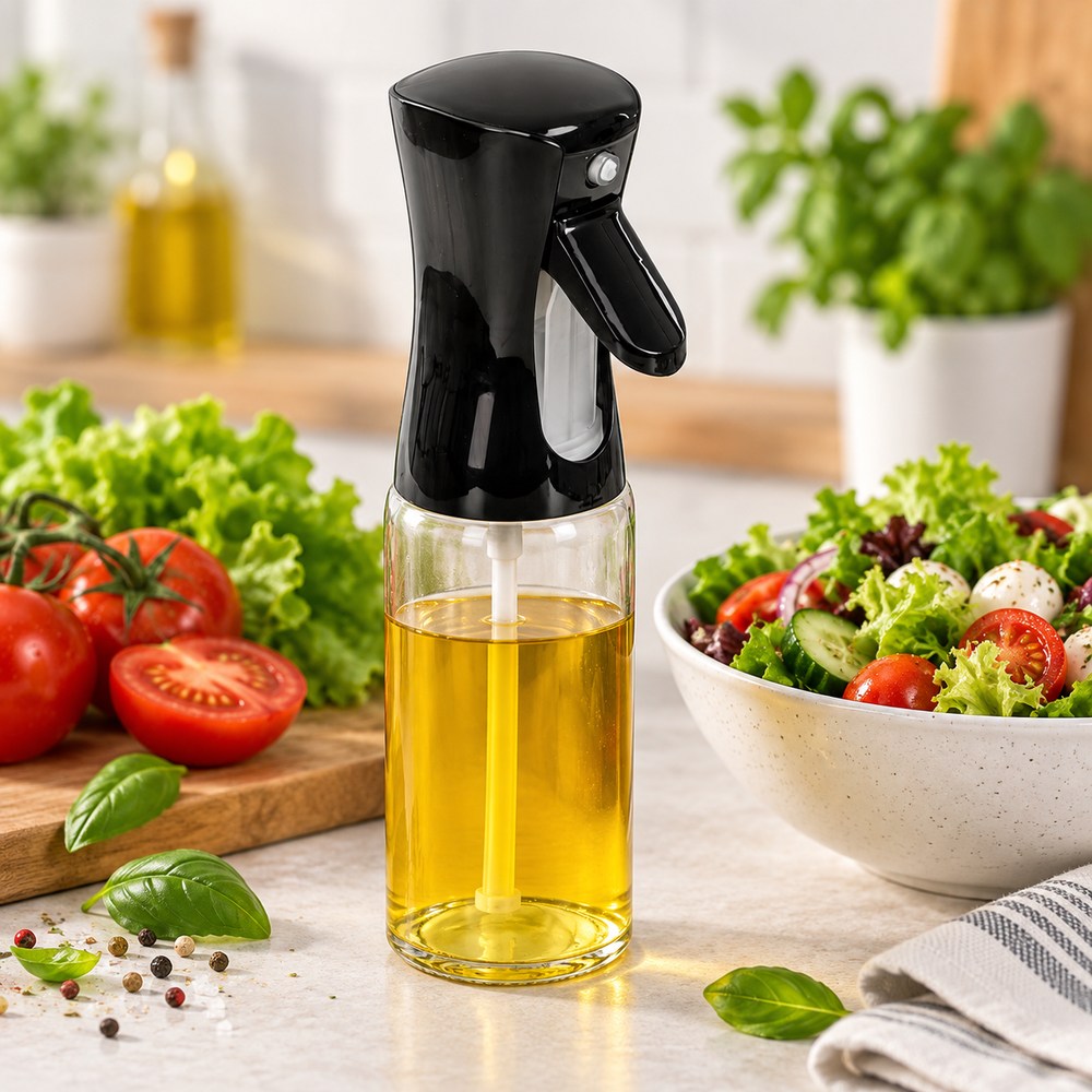 Rozprašovač na olej 300 ml SPRINGOS KI0180 transparentný/čierny
