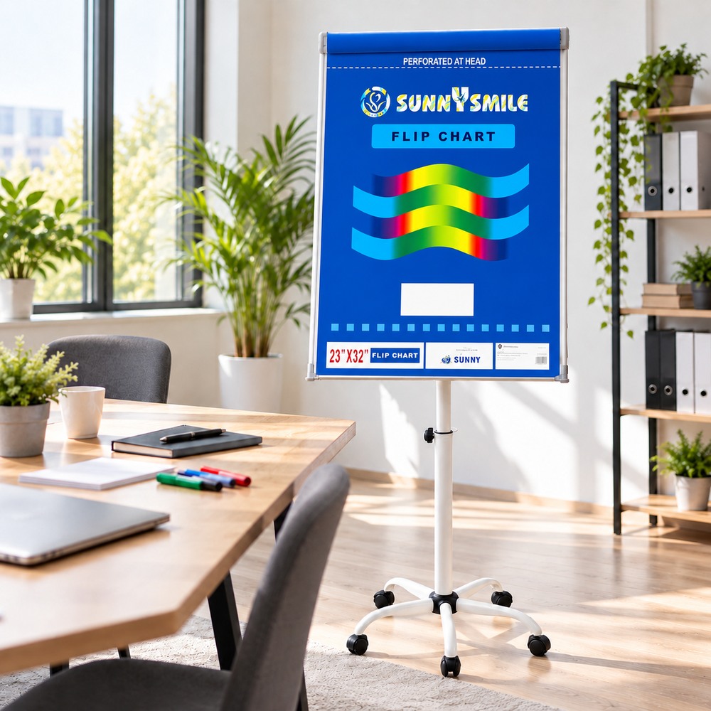 Flipchart papier 81x58 cm 50ks SPRINGOS MB0007 biely