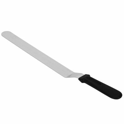Stierka na tortu zahnutá 42 cm SPRINGOS Cake KI0050 čierno-strieborná