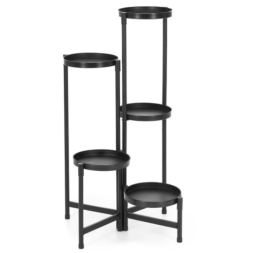Stojan na kvety s 5 policami 78,5 cm SPRINGOS GA0218 čierny