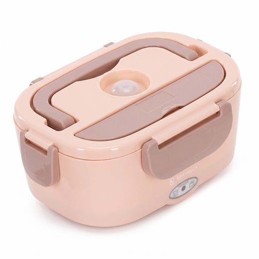 Ohrievací box na jedlo 1,5 l SPRINGOS KI0205 lososový