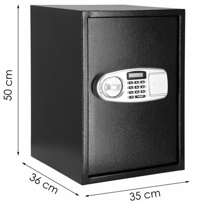Trezor na peniaze 50x35x36 cm SPRINGOS HA5062 čierny