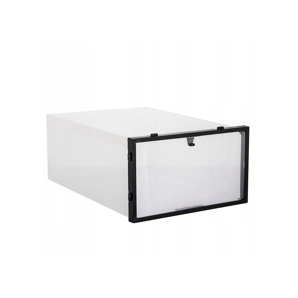 Úložný box na topánky 34x23x13, 5 cm SPRINGOS HA3004 priehľadný